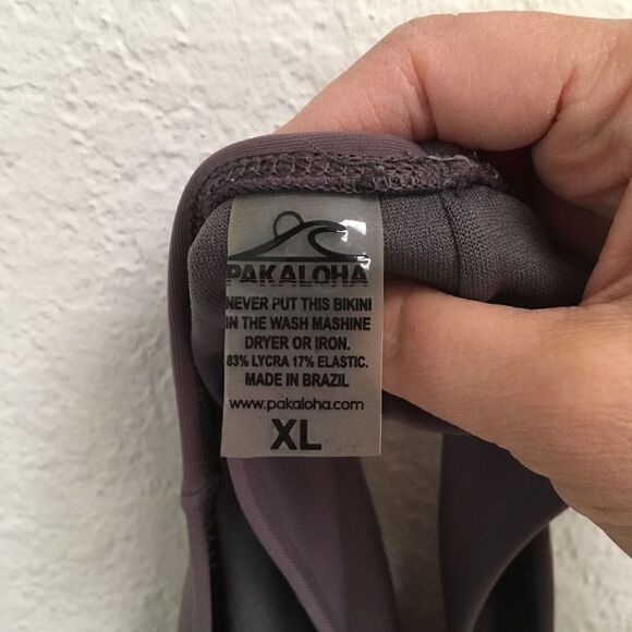 Pakaloha Kahana racer back pull over bikini top XL - Picture 6 of 8